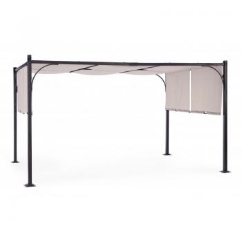 BIZZOTTO Gazebo Slide 3 x 4 m antracite/grigio
