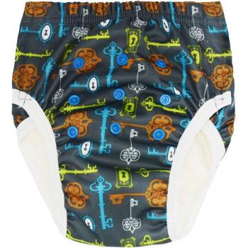 Miababy Kinder‑Schnapp‑Hose‑Set 2–5 Jahre, Bambus‑Frottee‑Windel