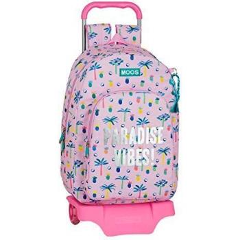 Mochila trolley Moos 65069 rosa Junior