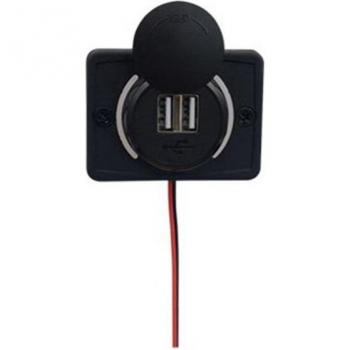 Adaptador Impermeable USB Dual para Coche, Autobús y Barco
