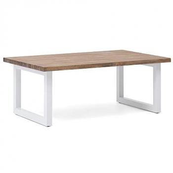 Tavolo da salotto Icub Strong Eco bianco (50x120x43 cm)