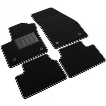 Meriva B 2010+ Car Mat Kit – 4 Stukken – Zwarte Anti‑Slip