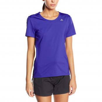 Damen-T-Shirt Adidas Easy Night Flash S15 in Schwarz – S (S18318)