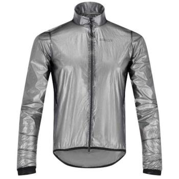 Veste coupe-vent Bioracer Rainy gris clair - XS