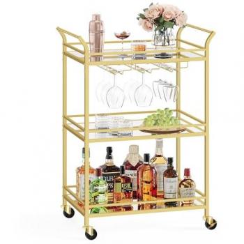 Triple Tier Beverage Wagon