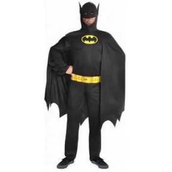 Tenue Batman 3 Pièces – Polyester Noir/Jour Ensoleillé
