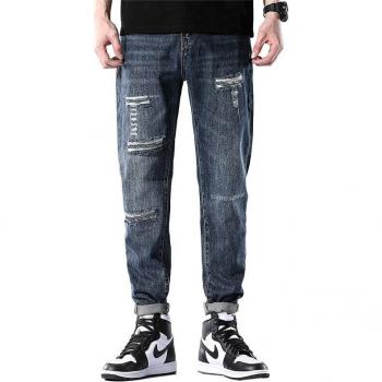 Pantalones Loose Fit Moto Biker Hombre