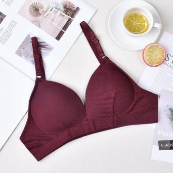 Korean Cotton Thread Back-Wrapped Breast Bra - Steel Ring-Free Vest