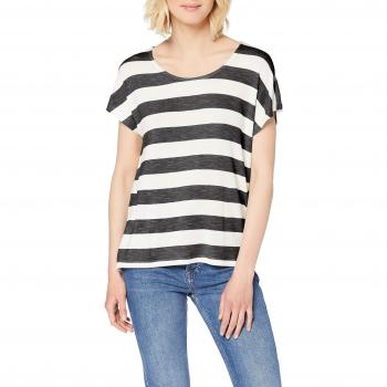 T-shirt femme Mehrfarbig(blacksnow White)