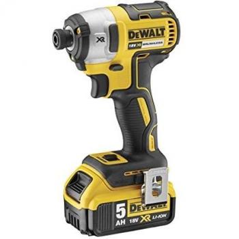 DEWALT DCF887P2-QW avvitatore impulsi brushless 18v 2x5ah 1/4″ 205Nm valigetta tstak
