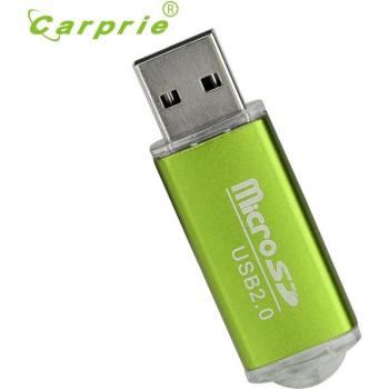 Portable USB 2.0 Memory Card Reader Adapter for Micro SD and SDHC