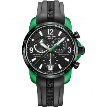 Certina Watch DS Podium Big Size Chrono GMT Aluminium Quartz