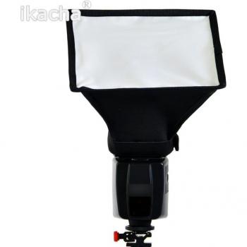 20x30cm Foldable Soft Box Flash Diffuser for Canon Nikon Sony Minolta Pentax Nissin Yongnuo