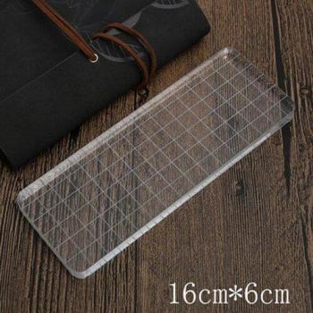 Clear Acrylic Stamp Block