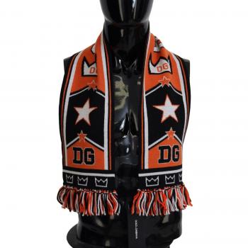Dolce & Gabbana Luxury Multicolor Wool-Cashmere Scarf