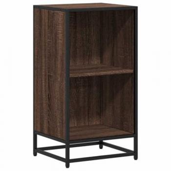 Scaffale per Libri Rovere Marrone 40x35x76 cm