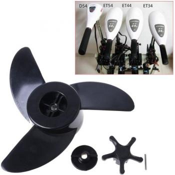Three Blade Electric Outboard Motor Boat Propeller Fit Haibo ET34 ET44 ET54