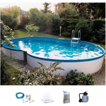 Achtformpool MONTANA von my POOL BWT, Komplett-Set, 5-teilig