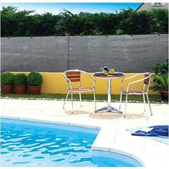 Schermo oscurante in tessuto oscurante al 95% - grigio - 1,2 x 10 m