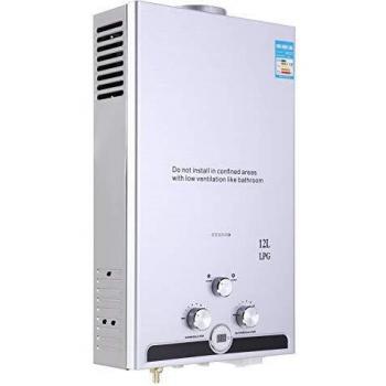 Zelus 24 kW Scaldabagno a Gas 12 Litri LCD