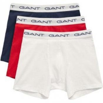 Gant Boxer in Cotone 3 Unità Multicolor S