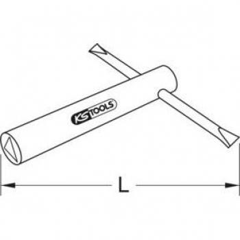Llave de cubo KS TOOLS 963.8262 M5