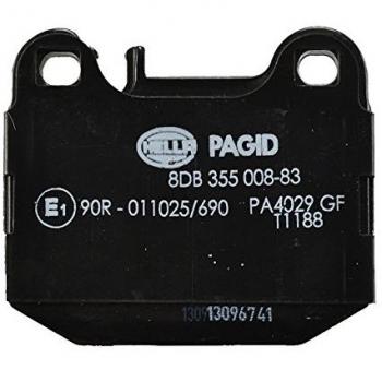 HELLA PAGID 8DB 355 008-831 Kit pastiglie freno, Freno a disco