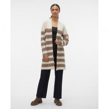 Cardigan largo a righe donna Vero Moda Philine S