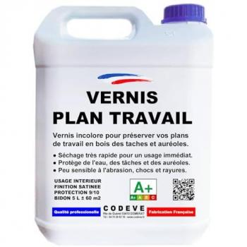 Vernis Plan Travail – Pot 5 L – Codeve Bois