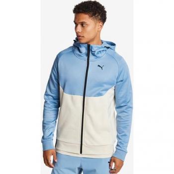 Sudadera Puma Tech - Hombre - Azul - Talla M - Poly Fleece