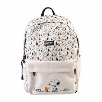 Mochila Adolescente Erik Snoopy Vuelta al Cole con Bolsillo Front