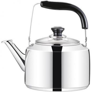 Large 5L/6L Thickened Stainless Steel Kettle with Whistle