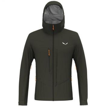 Salewa Sella 3L PTX M Chaqueta oliva oscuro
