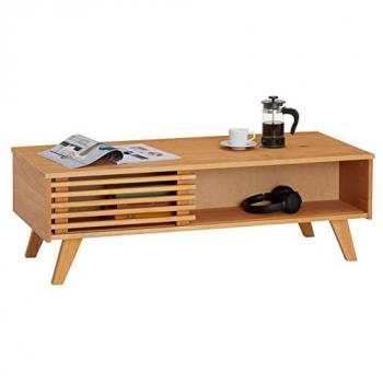 Table Vintage Niche & Portes Coulissantes Pin