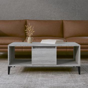 Mesa de Centro Moderna JINLEFU en Madera Gris