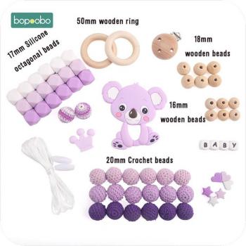 Cuentas de Silicona para Bebés BPA Libre