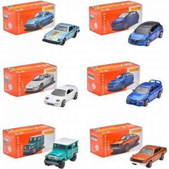 Miniatuurauto's Matchbox Japan Serie, 12 Stuks, Verpakking, Speelgoed voor Voertuigen, Vanaf 3 Jaar