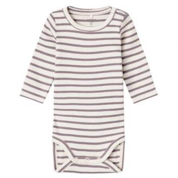 Body de Pijama NBNBani Lila Off-White