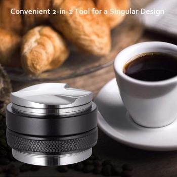 Espresso Distributor Leveler Dual Head 53mm