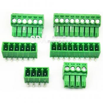 Bloque Terminales 3.5 mm KF15EDG 5p Angulo Recto