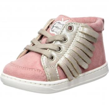 Shoopom Bouba Lace Fringe Scarpe Primi Passi Bimba 0-24 Rosa (Rose)