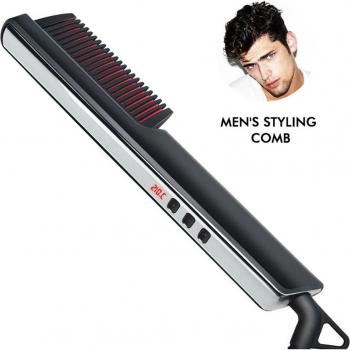 Lisseur Électrique pour Barbe et Cheveux