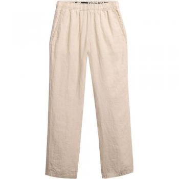 Superdry Pantalones de lino en tono beige – modelo W7011182A (L)