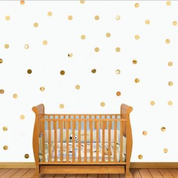 3D Acrylic Mirror Wall Stickers - 100pcs