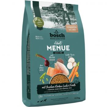 Bosch HPC Trockenfutter Hund Adult Menue Nordsee-Lachs & Forelle 2,4 kg