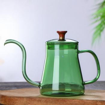 Hervidor de vidrio para té y café