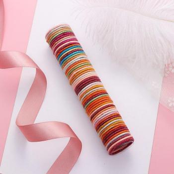 Chicas Bandas de Goma para Accesorios Capilares 3 cm – 50 Paquetes