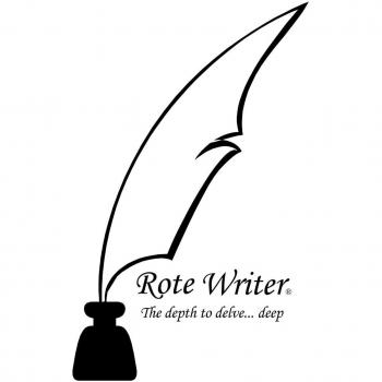 The Depth To Delve... Deep (Rote Writer)