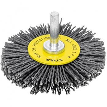 Brosse ondulée Stier Ø 70 mm, pour meuleuses, épaisseur 1,1 mm