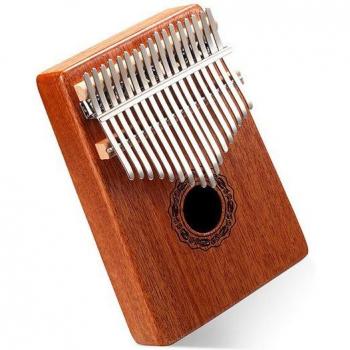17-Key Kalimba - High-Quality Wooden Thumb Piano for Beginners and Music Enthusiasts